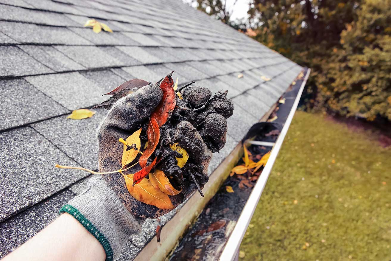 Expert gutter cleaning services in Clarks Summit, Pennsylvania by Greens Outdoor Cleaning.